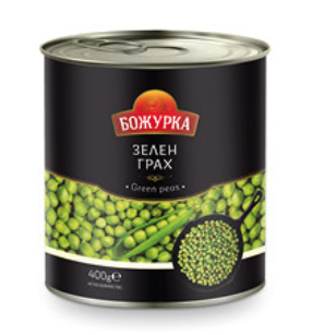 Грах "Божурка" - 400гр.