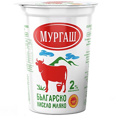 Кисело мляко "Мургаш" 2%