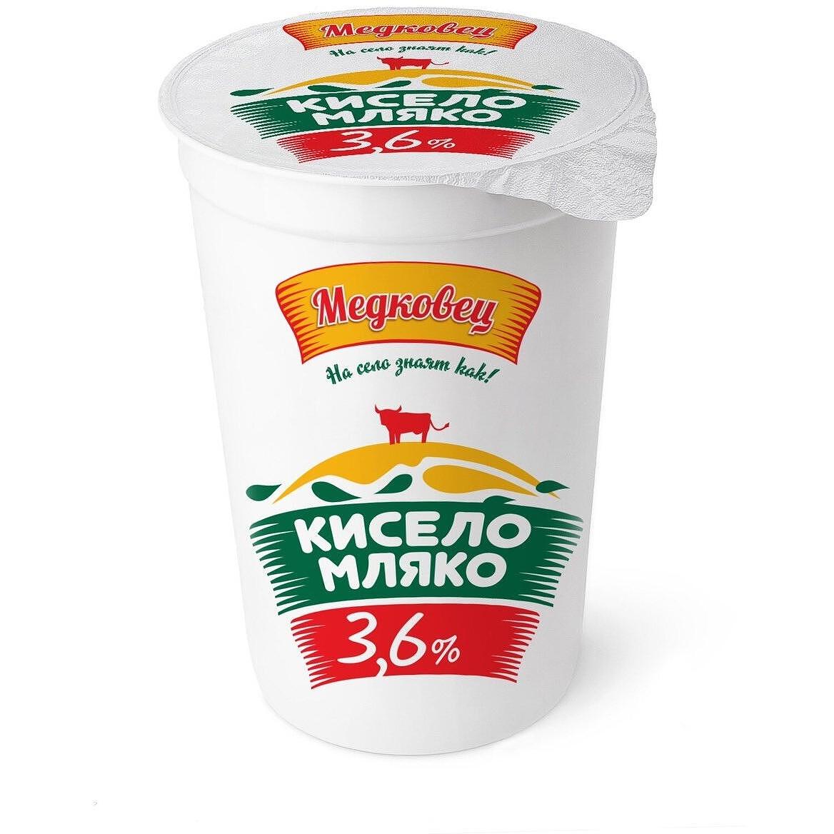 Кисело мляко "Медковец" 3,6%